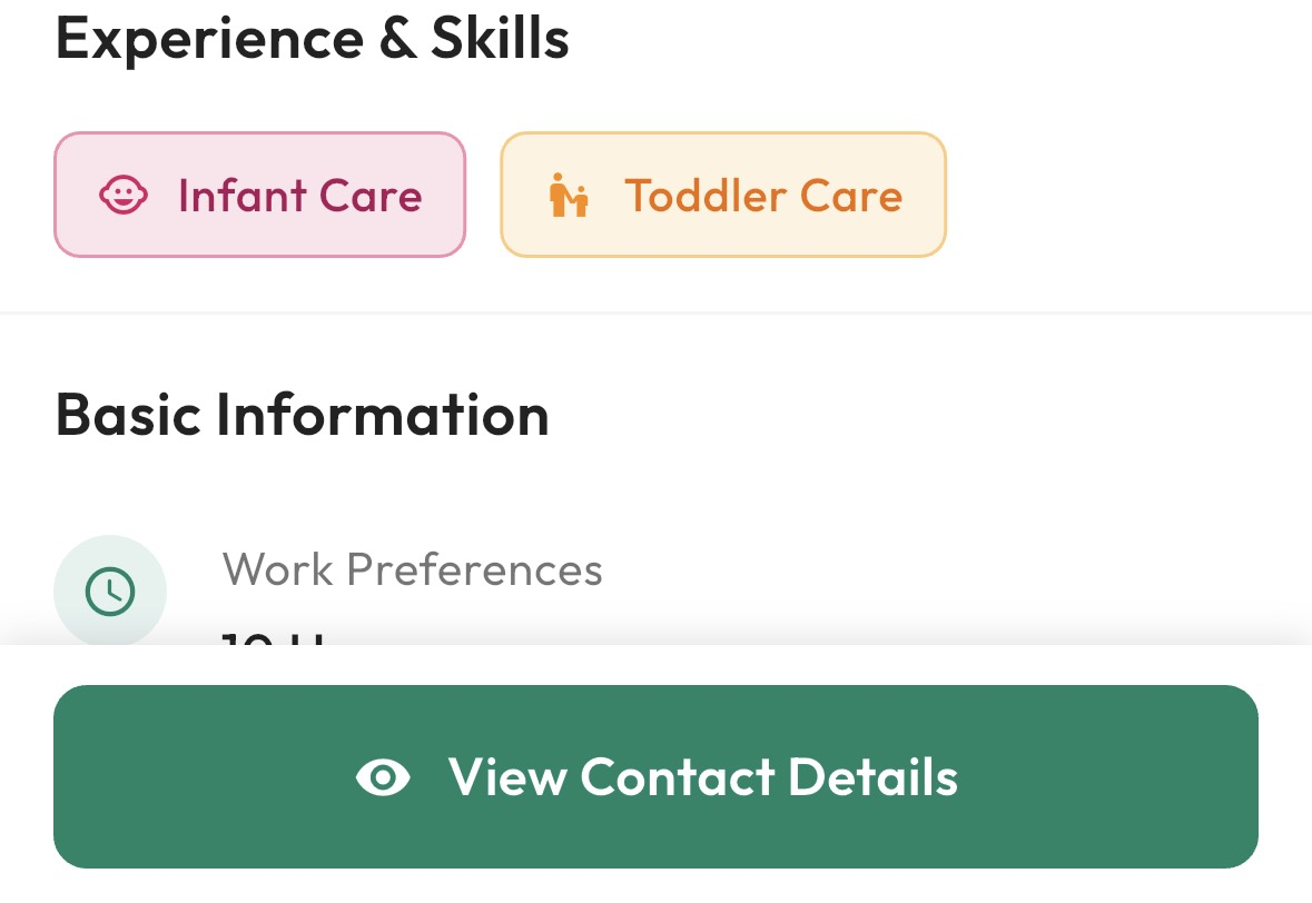 Get contact and hire directly